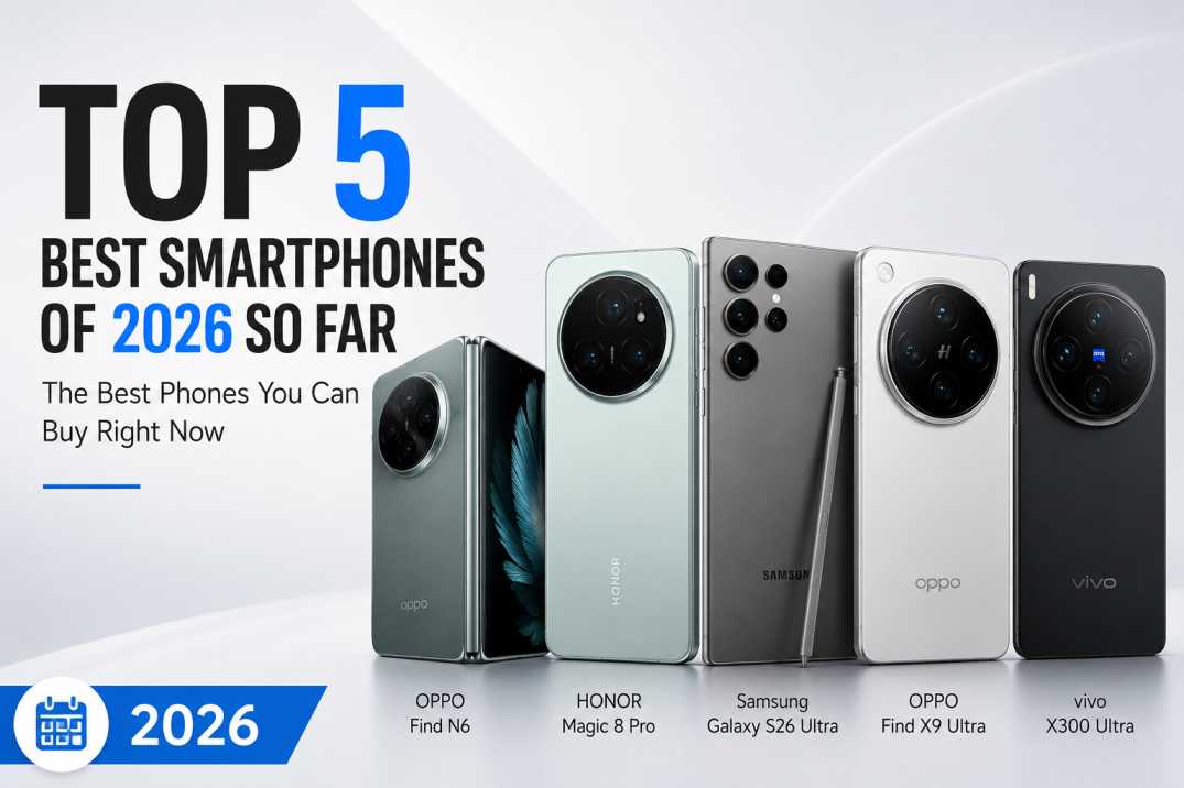 Top 5 Best Smartphones of 2026 So Far