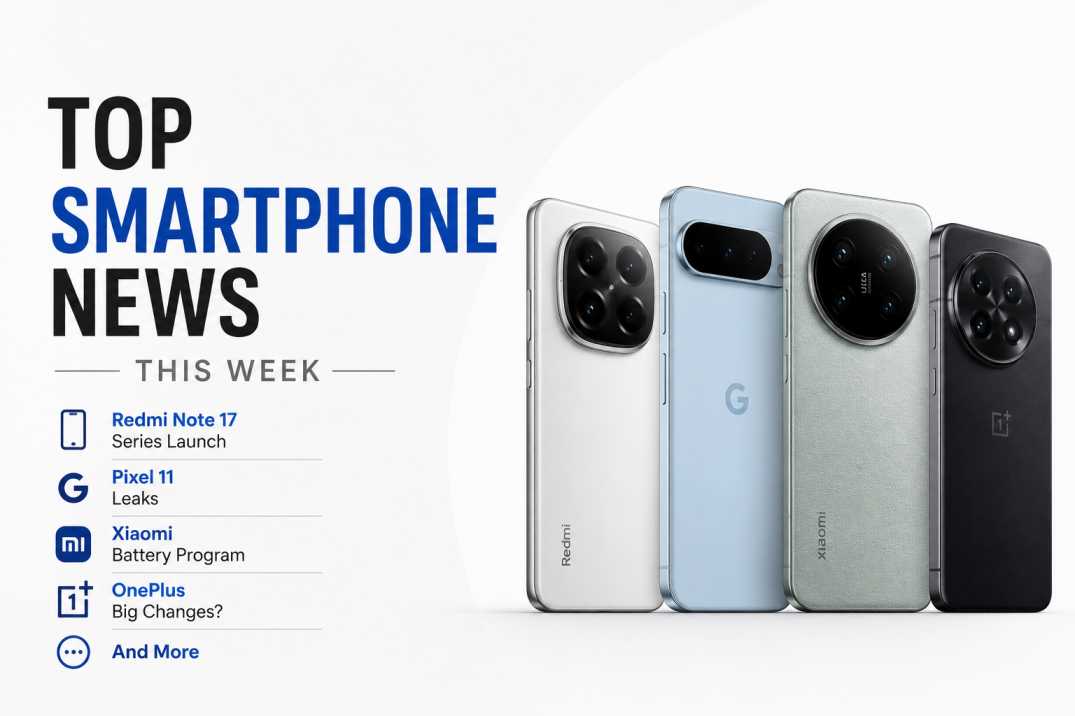 Top Mobile News of the Week: Redmi Note 17 Launch, Pixel 11 Leaks, and Xiaomi Updates